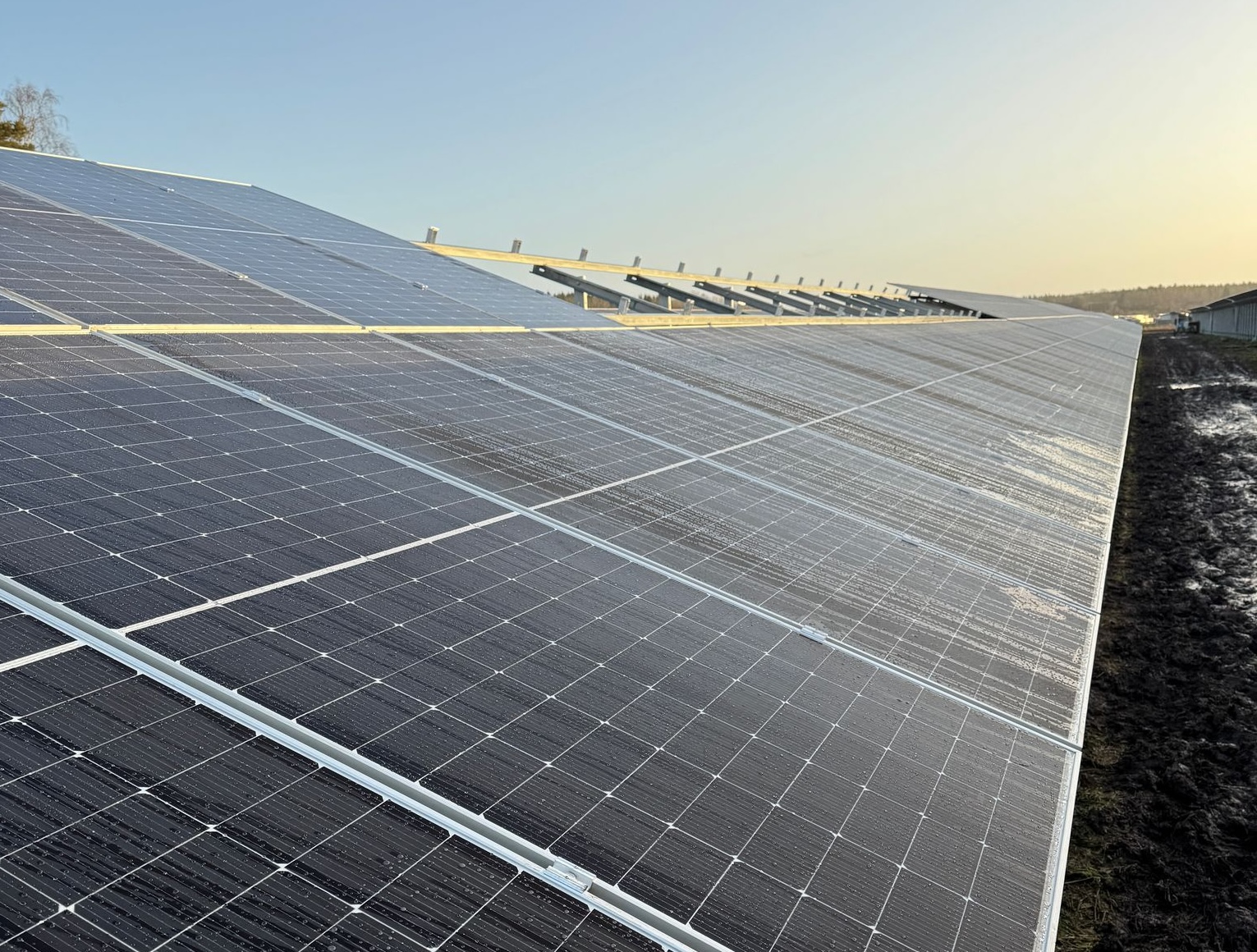 Hallstavik napelem park